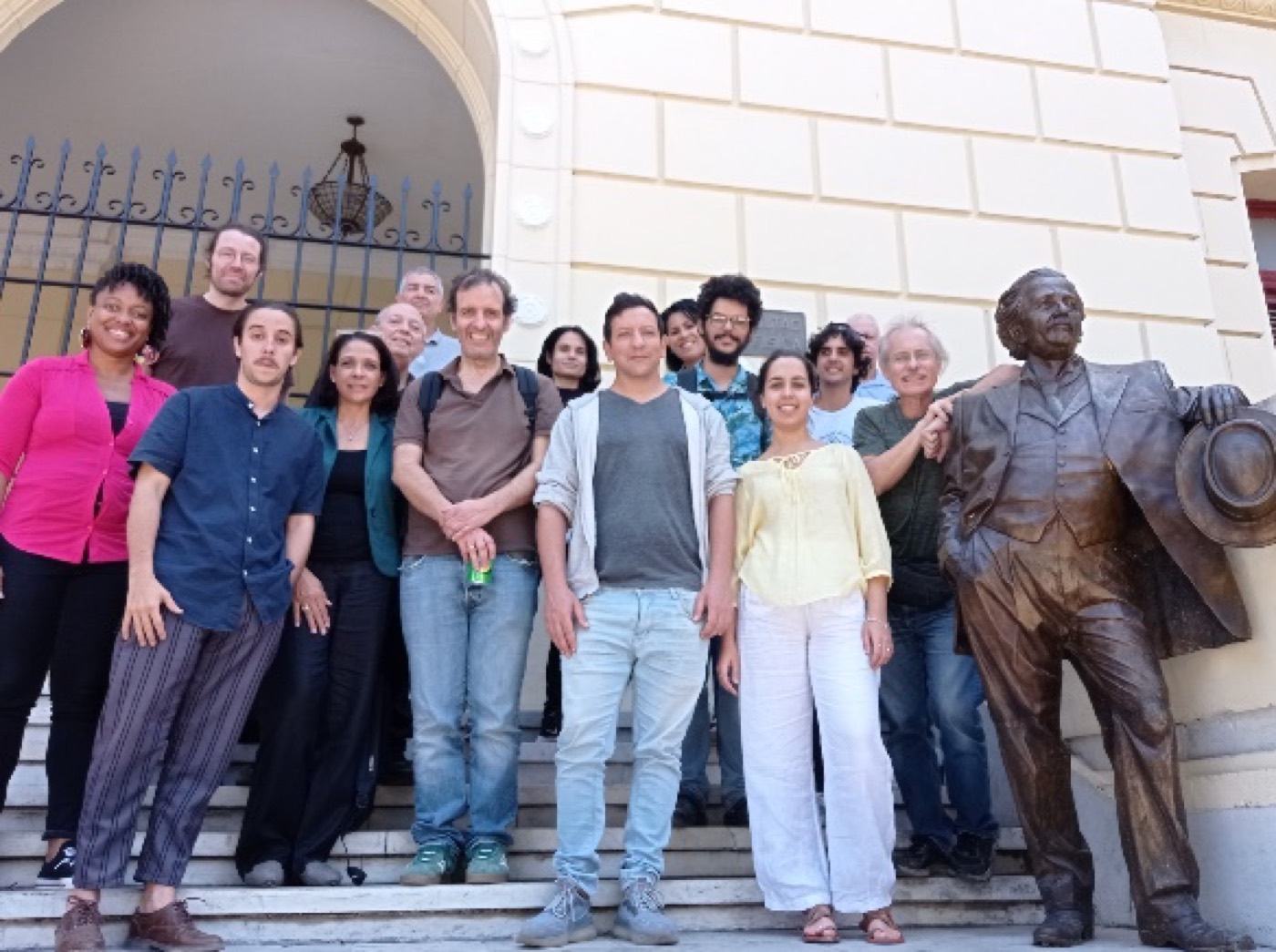 Foto de grupo del taller internacional PhD Kick-off del proyecto.